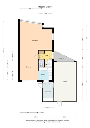 Floorplan - het Waterland 58, 8302 XD Emmeloord